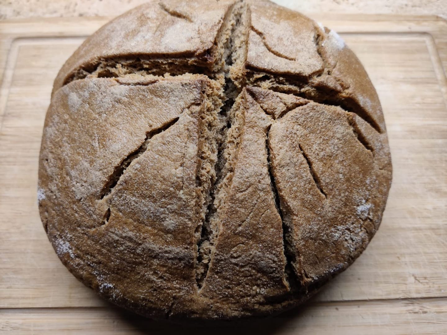 Customer photo review of BIO Backfreude Sauerteig-Kit: Anstellgut & Knusperrezepte