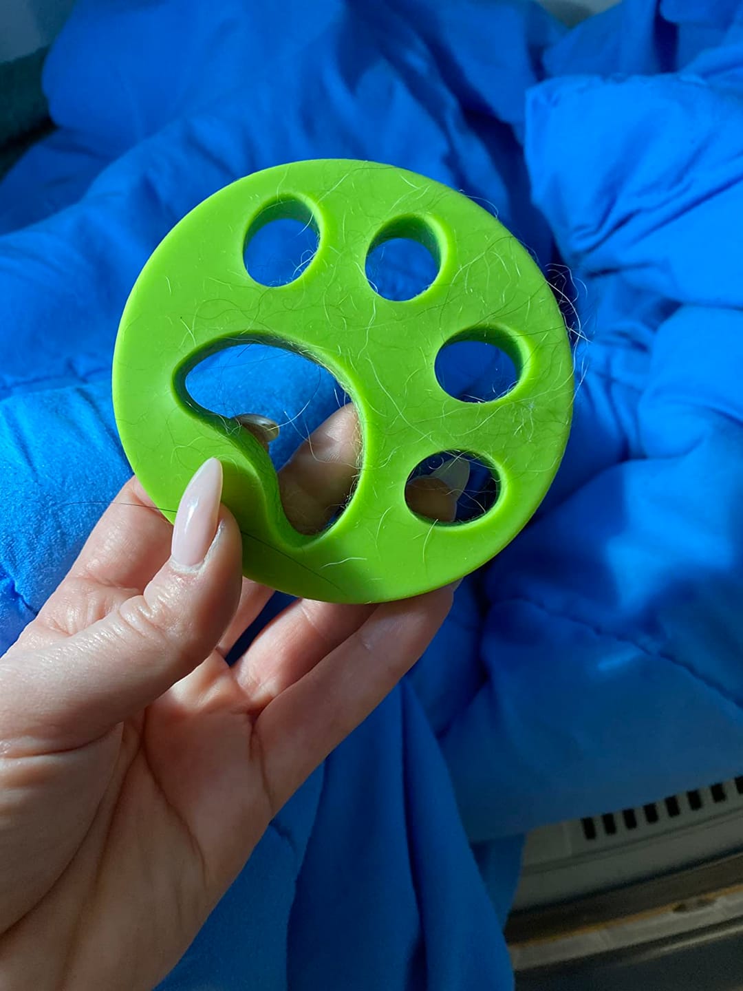 Customer photo review of Diskovi za Uklanjanje Dlaka za Veš Mašinu (Set od 2 Komada)