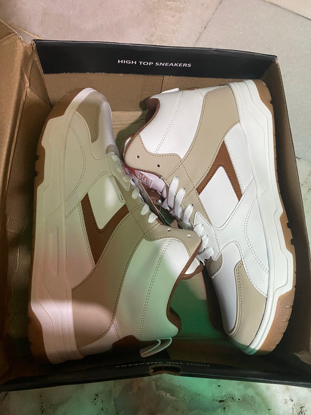 Customer photo review of Bacca Bucci Cappuccino Skystompers