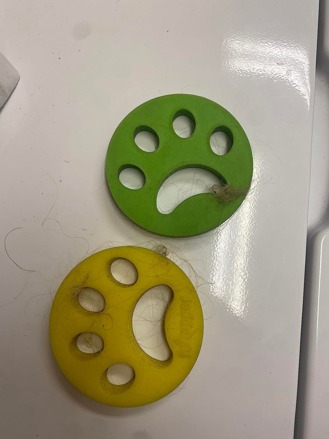 Customer photo review of Diskovi za Uklanjanje Dlaka za Veš Mašinu (Set od 2 Komada)