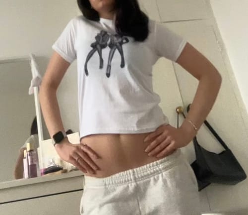 Customer photo review of 'After Party' baby tee