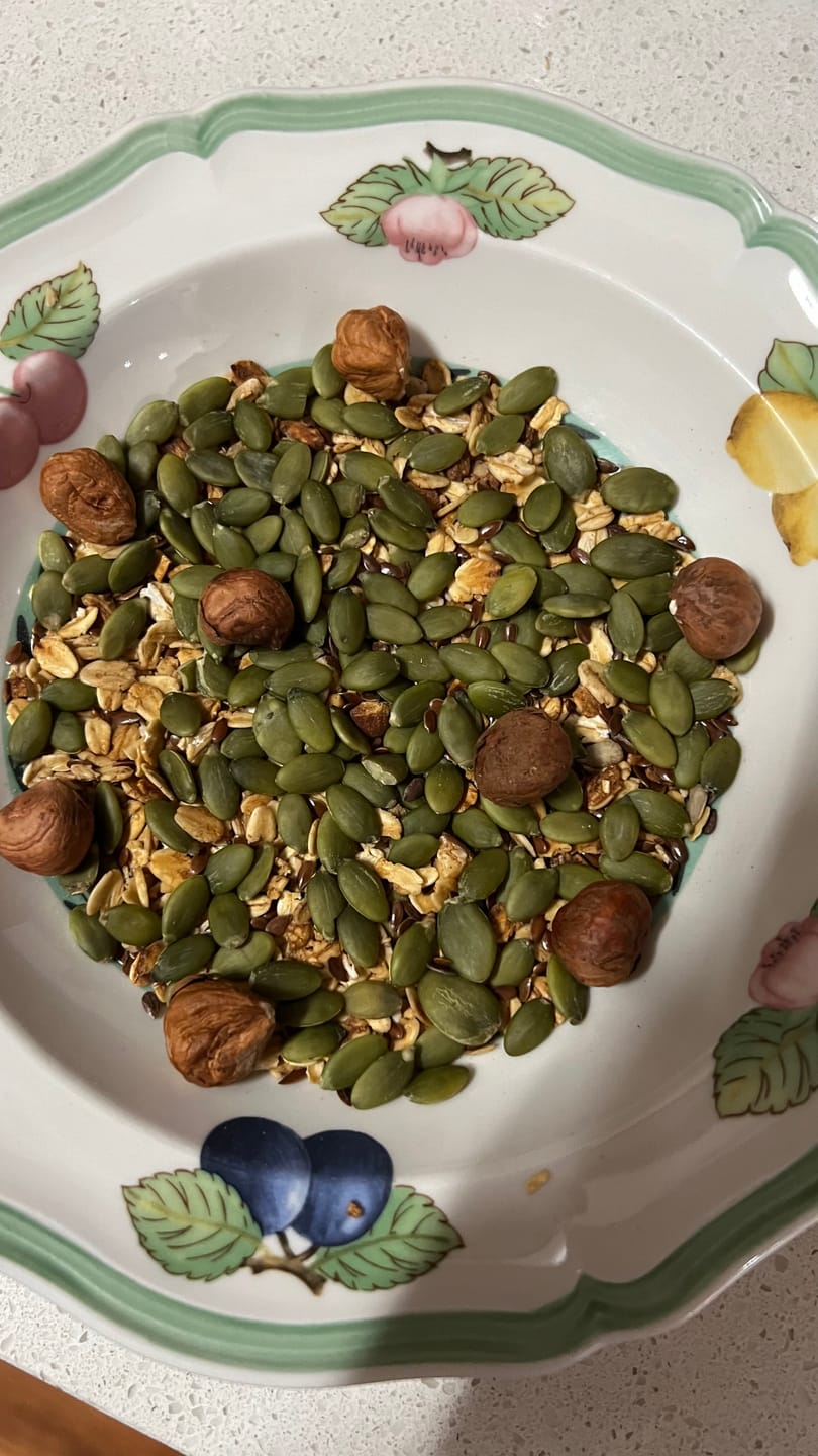 Customer photo review of Raw hazelnuts