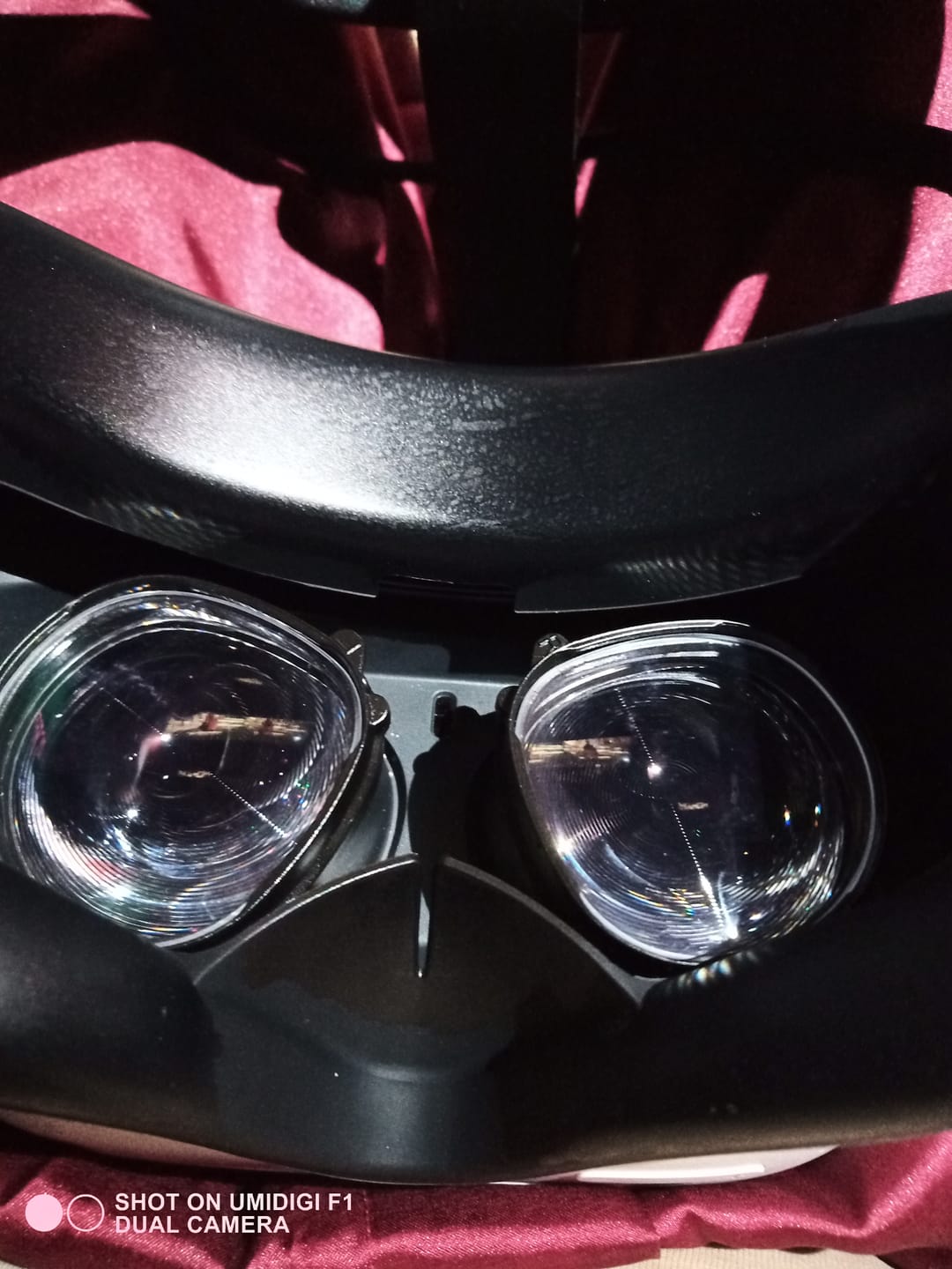 Customer photo review of Prescription Lens for Meta Quest VR