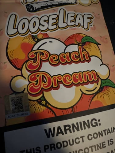 Customer photo review of Peach Dream LooseLeaf 5-Pack Wraps (40 Count)