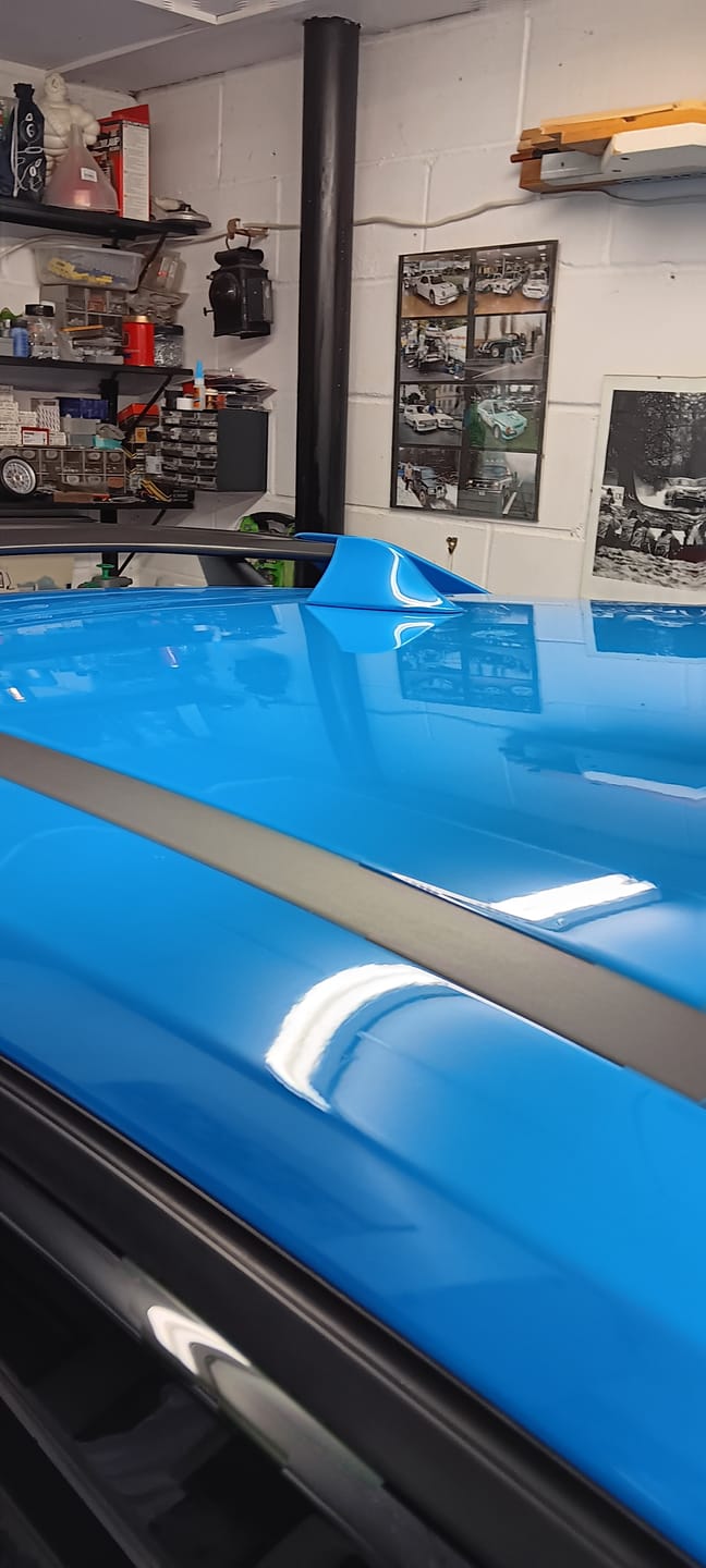 Customer photo review of 'Shark Fin' Aerial (Painted) - Mk3/3.5 Ford Focus / Mk8 Ford Fiesta