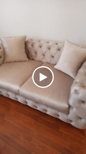 Customer video review of طقم أنتريه خشب زان - 3قطع-SBF36