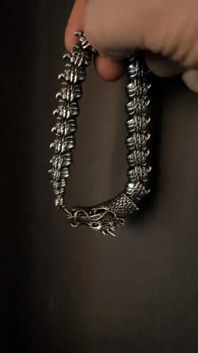Customer photo review of Jewelance™ SilverDragon - Sterling Sølv Armbånd
