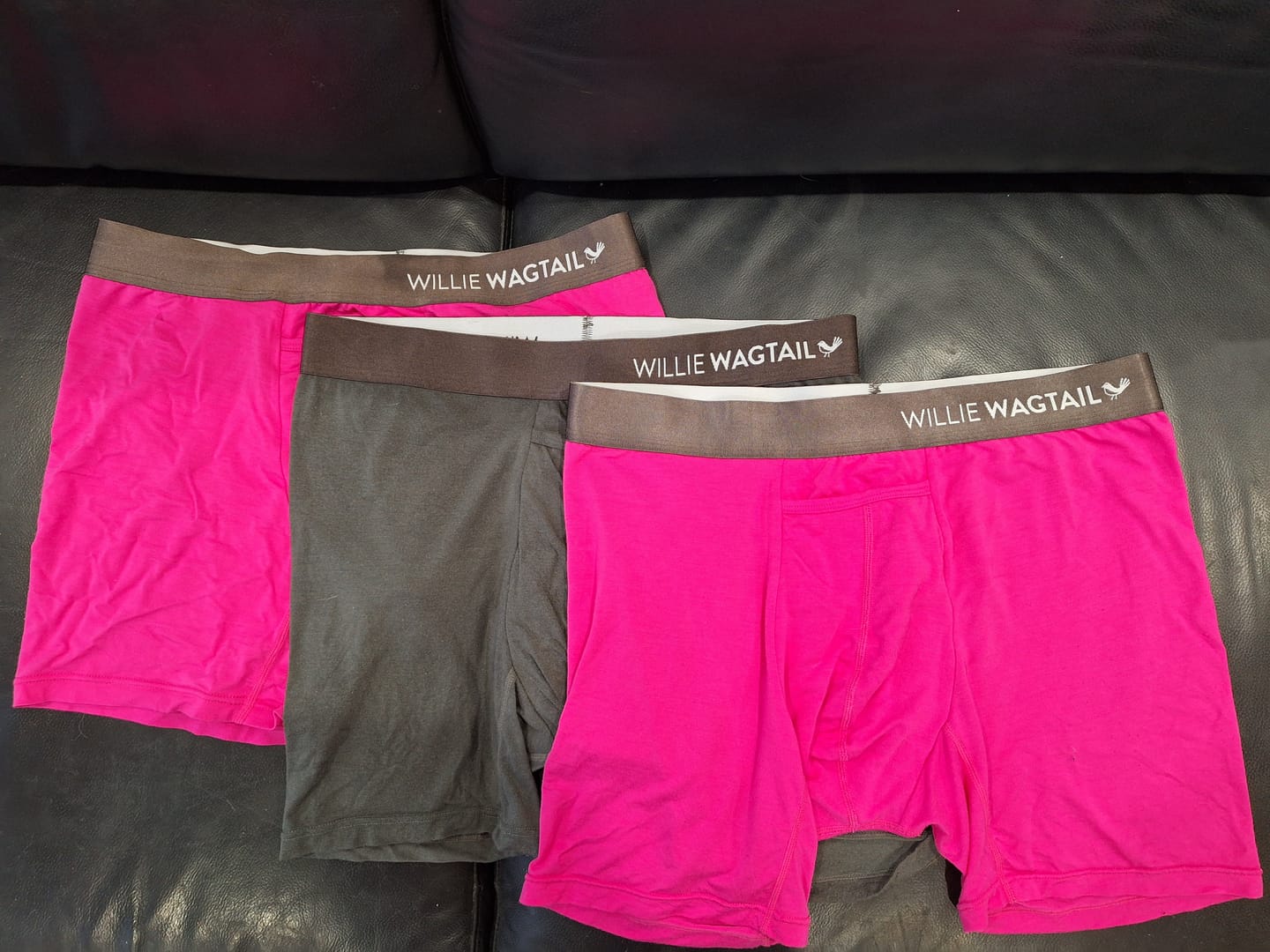 Customer photo review of Hot Pink - Boxer Briefs