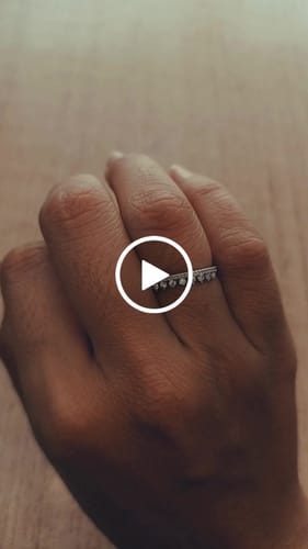 Customer video review of Silver Queen's Creed Ring