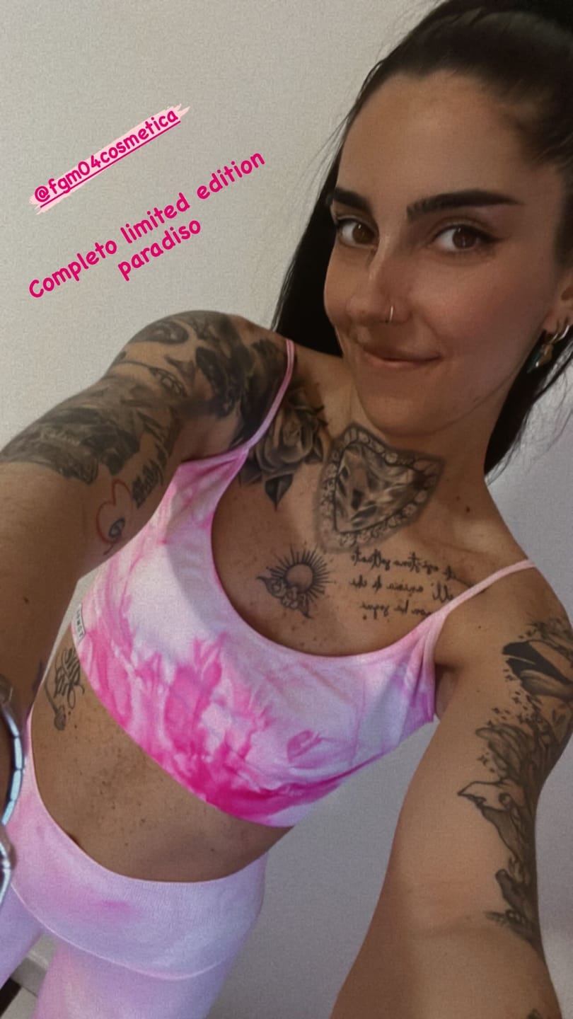Customer photo review of Leggings Maltinto Rosa wow Paradiso