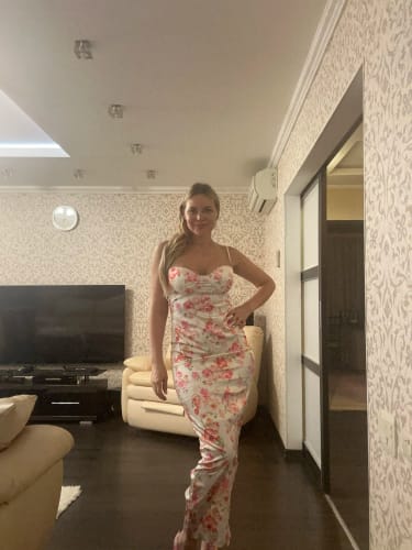 Customer photo review of Catherine Maxi Dress