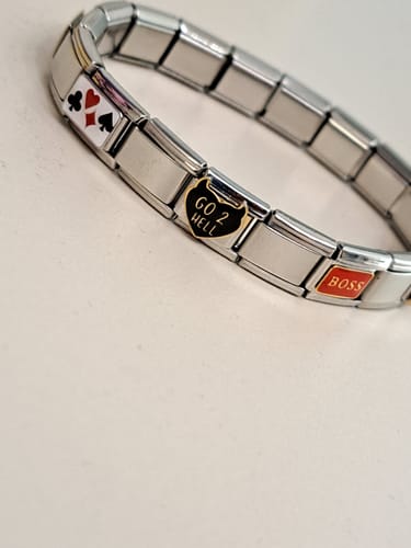 Customer photo review of Original Italian Charm Bracelet