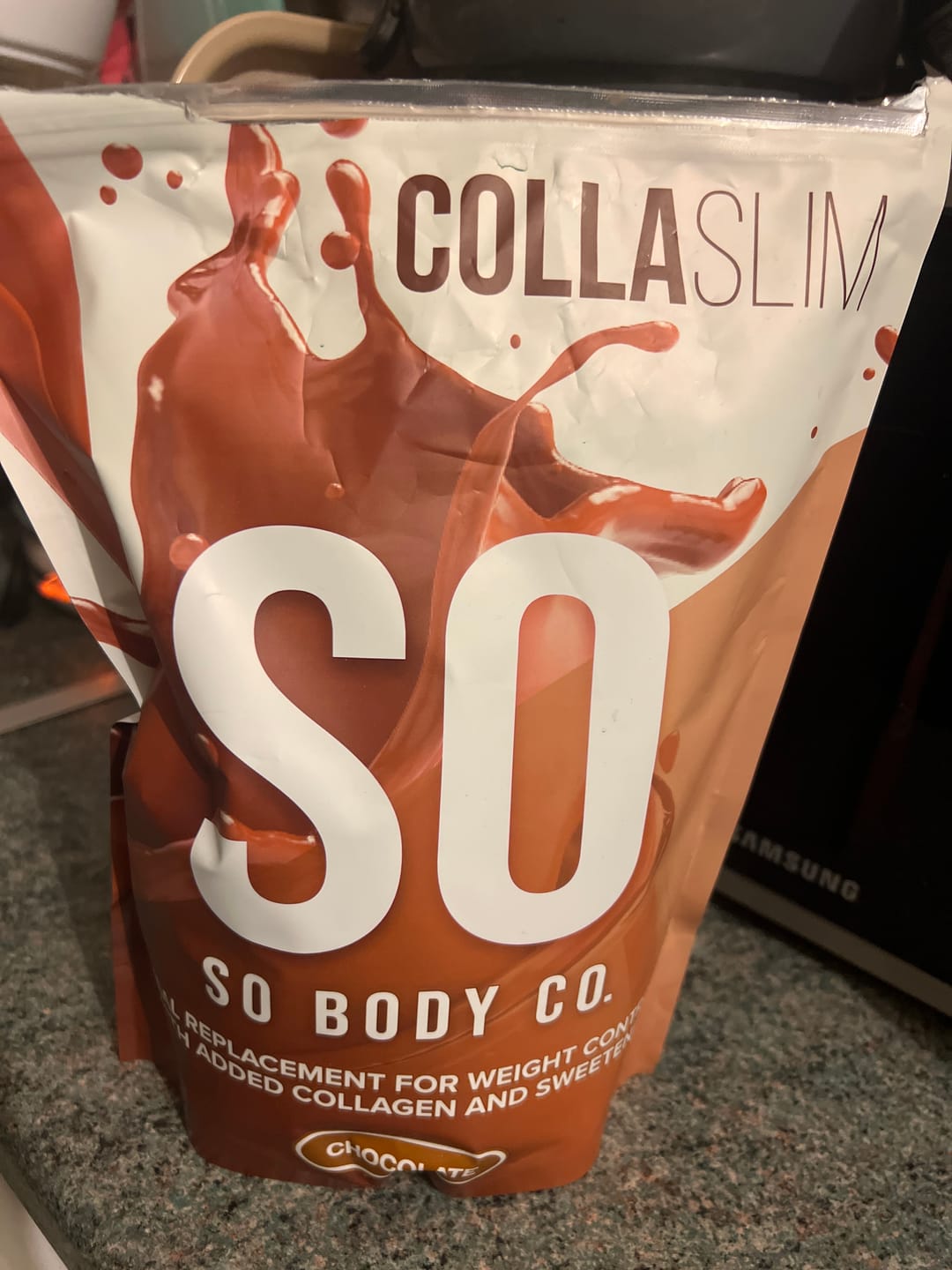 Customer photo review of CollaSlim Meal Replacement Shake With Collagen Protein