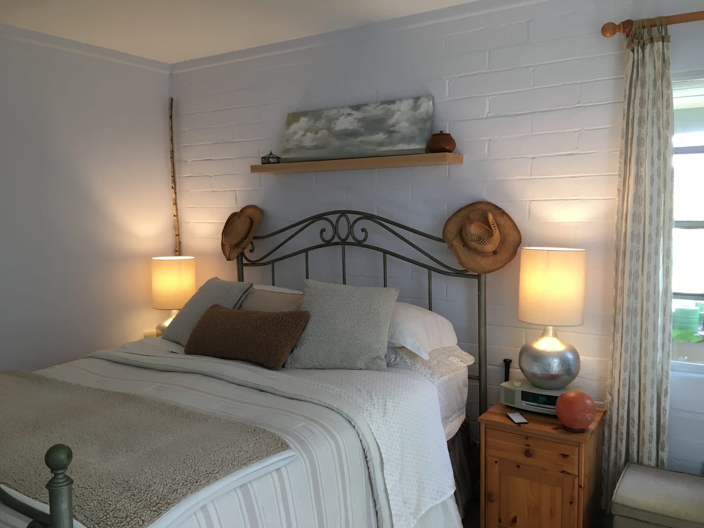 Customer photo review of Ash Floating Shelves