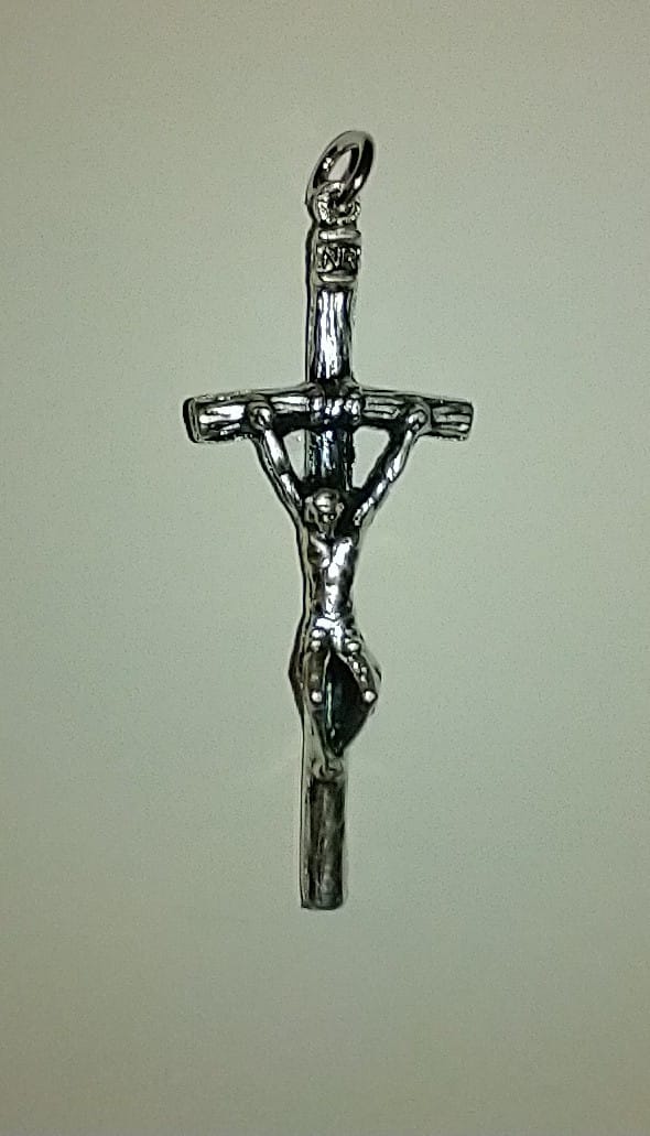 Customer photo review of Crucifixes touched to the True Cross-package of 3