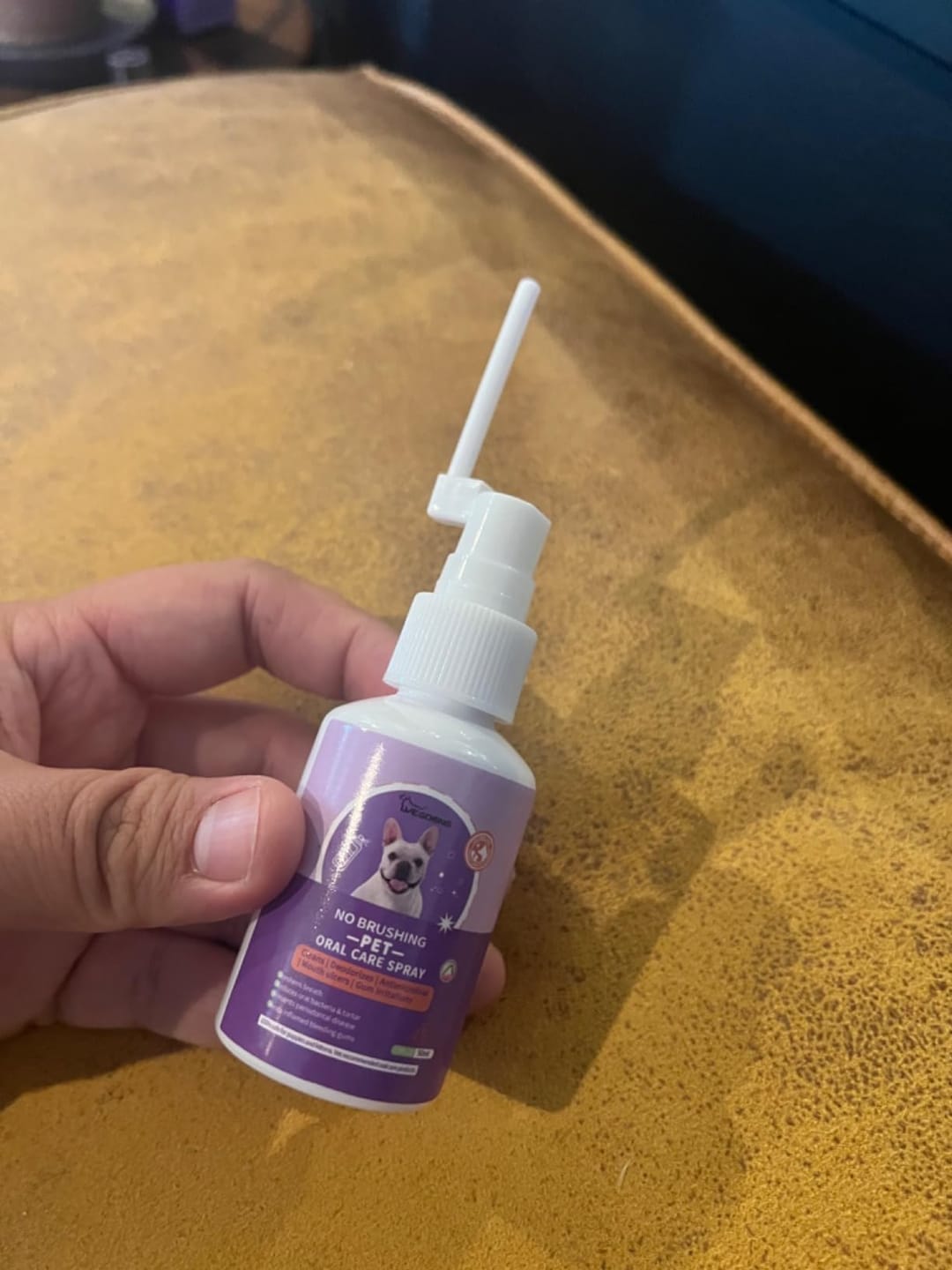 Customer photo review of Sprej za Čišćenje Zuba kod Ljubimaca