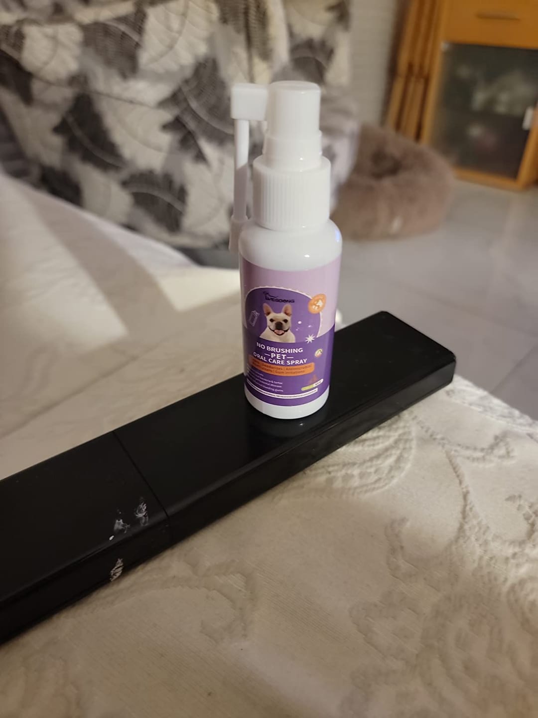 Customer photo review of Sprej za Čišćenje Zuba kod Ljubimaca