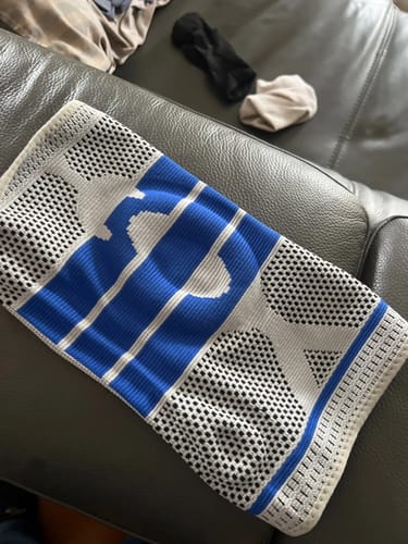 Customer photo review of תומך ברך עם טבעות סיליקון