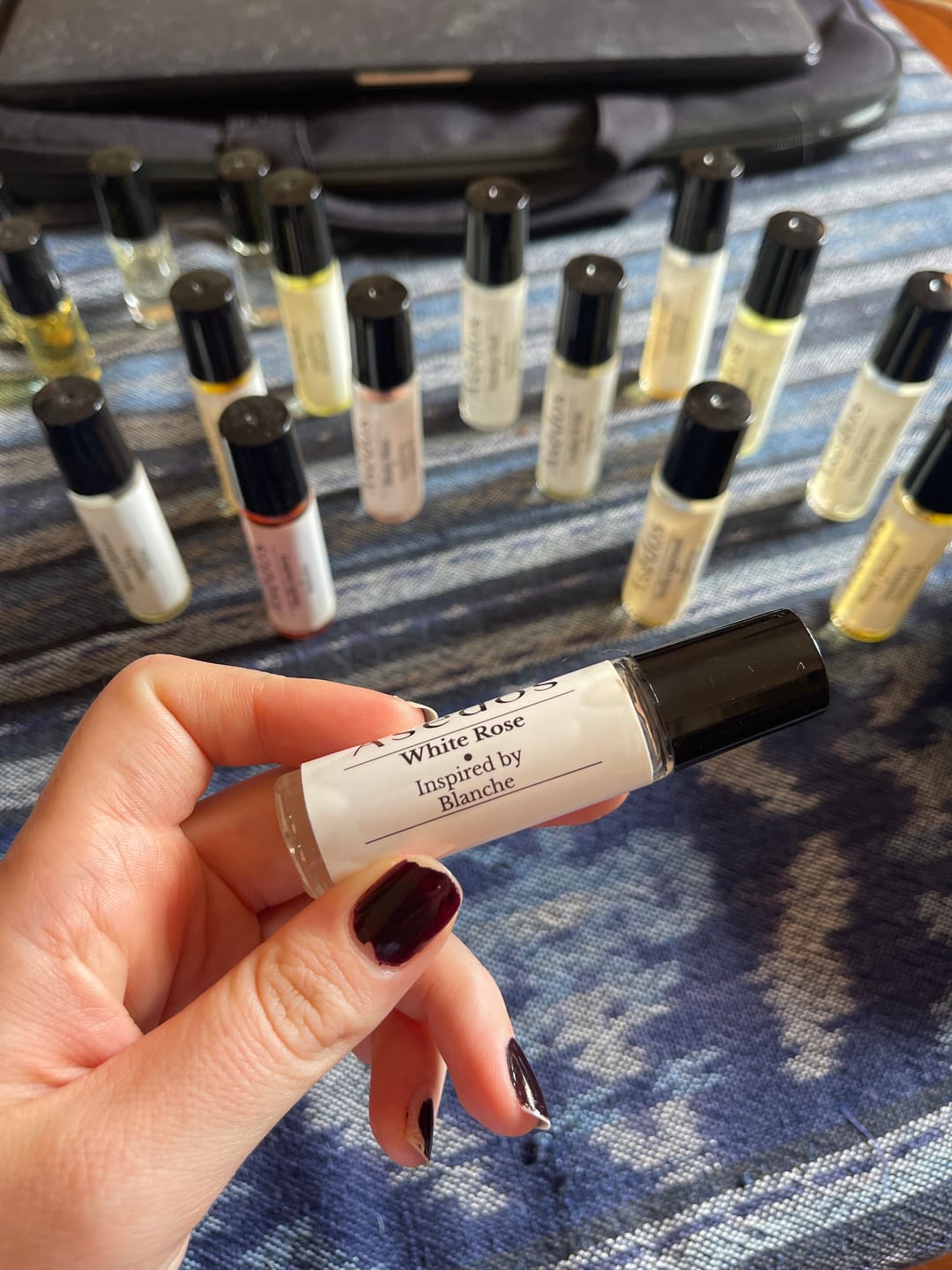 Customer photo review of WHITE ROSE PERFUME OIL