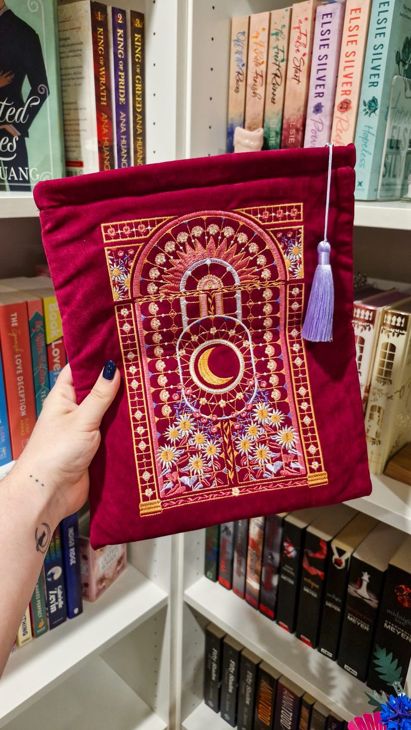 Customer photo review of Pink Iridescence Book & iPad Sleeve