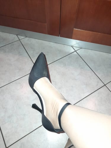 Customer photo review of Décolleté Black Diamond