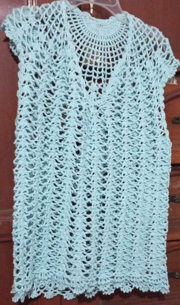 Customer photo review of Hilaza Eulali, marca Omega, MADEJA de 100g con 360m  ⭐