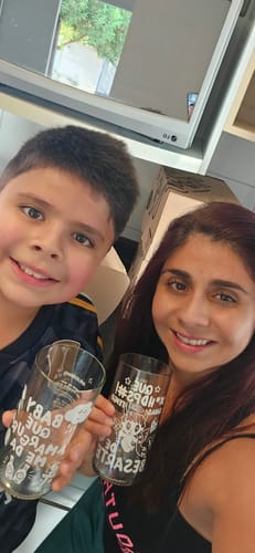 Customer photo review of Basotes - Juego de 6 Vasos