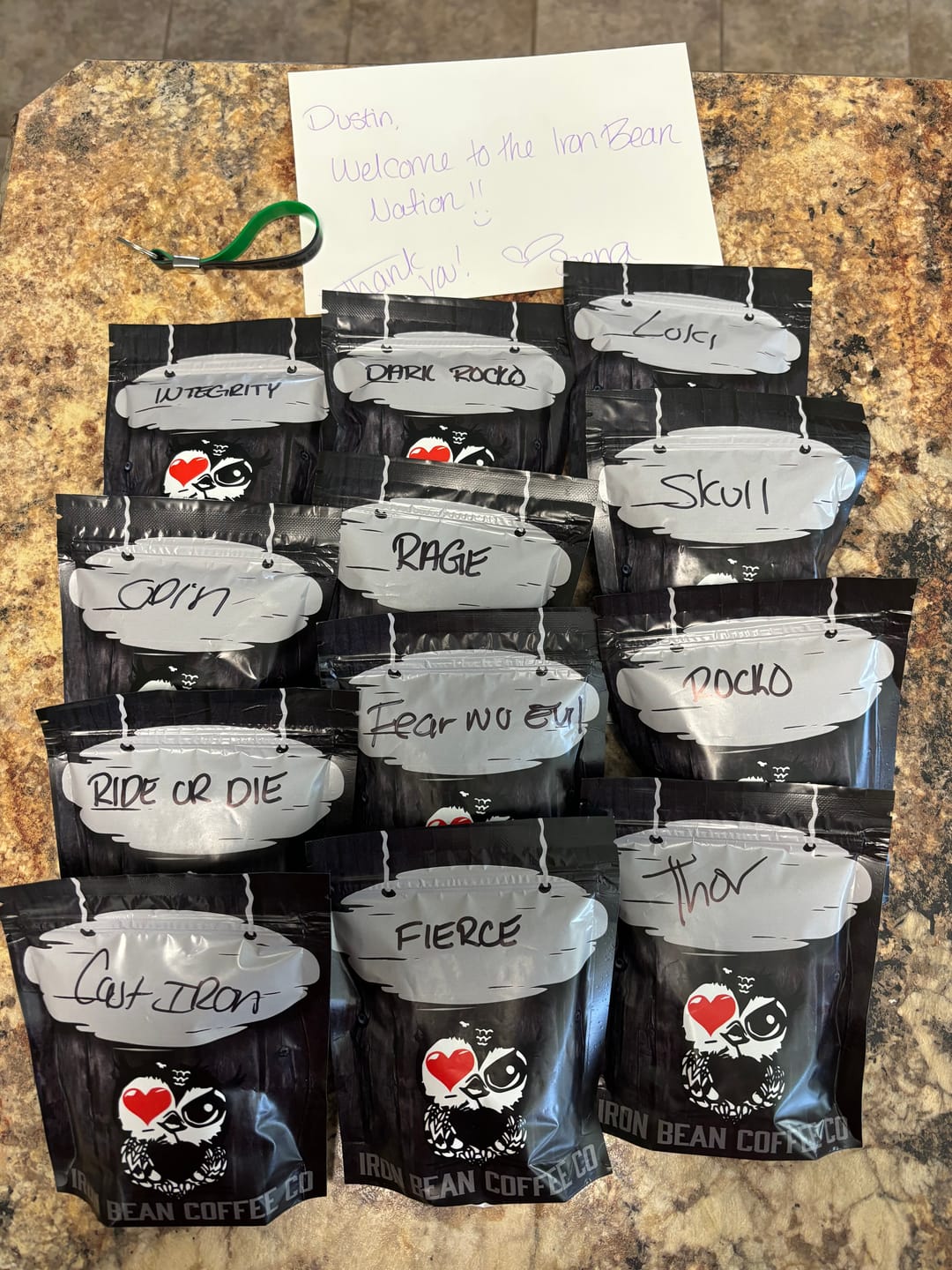 Customer photo review of The Whole Shebang Sampler