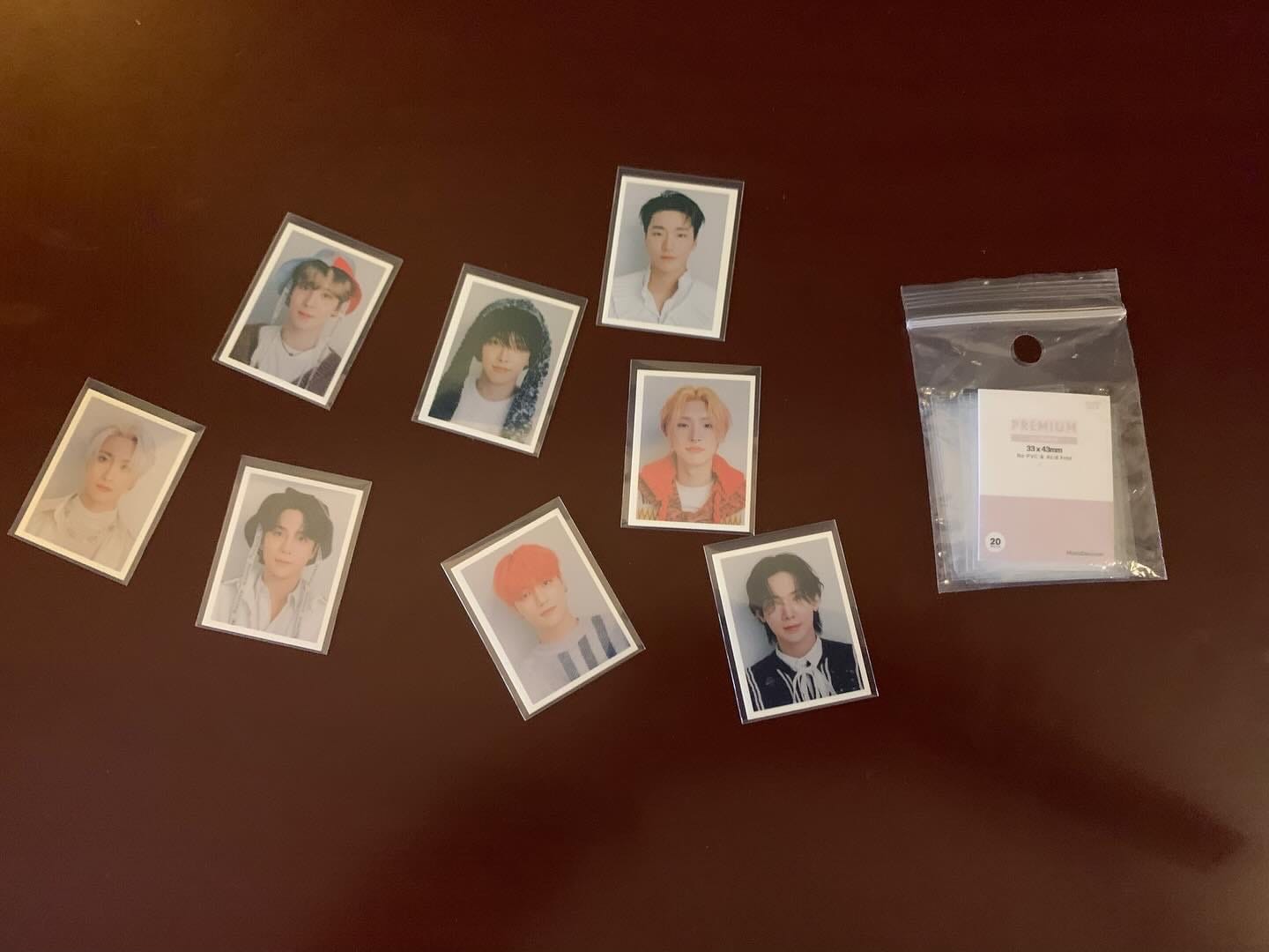 Customer photo review of PREMIUM MINI ID SLEEVES