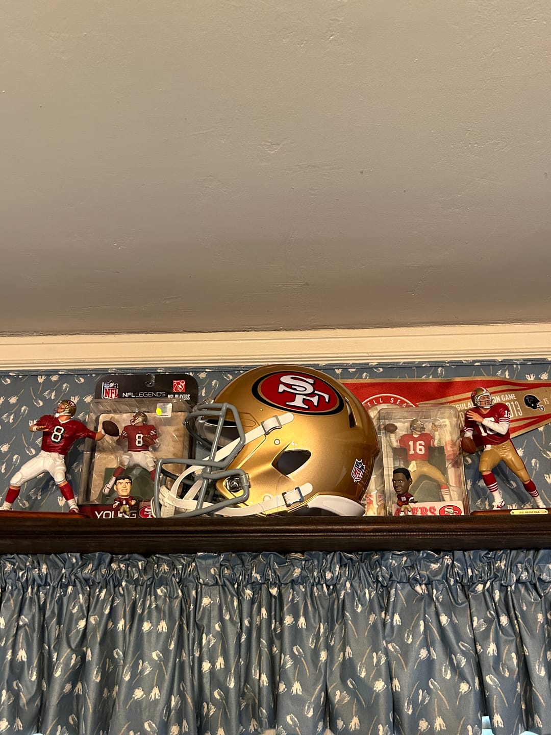 Customer photo review of San Francisco 49ers Riddell Speed Authentic Football Helmet