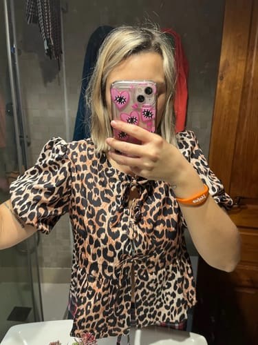 Customer photo review of Emily™ - The Leopard Top