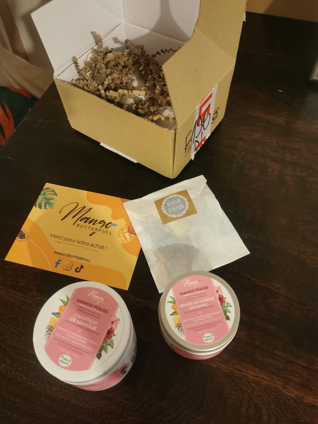 Customer photo review of Chantilly de Mangue POUSS