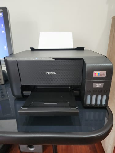 Customer photo review of Impresora Tinta Continua Multifuncional Epson Ecotank L3250 WiFi