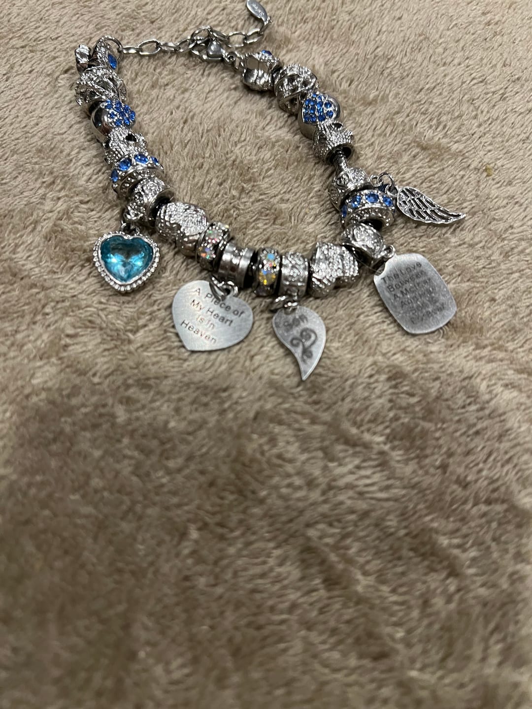 Customer photo review of My Whole Heart Clip-on Charm