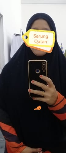 Customer photo review of Sarung Qatan Mars Black