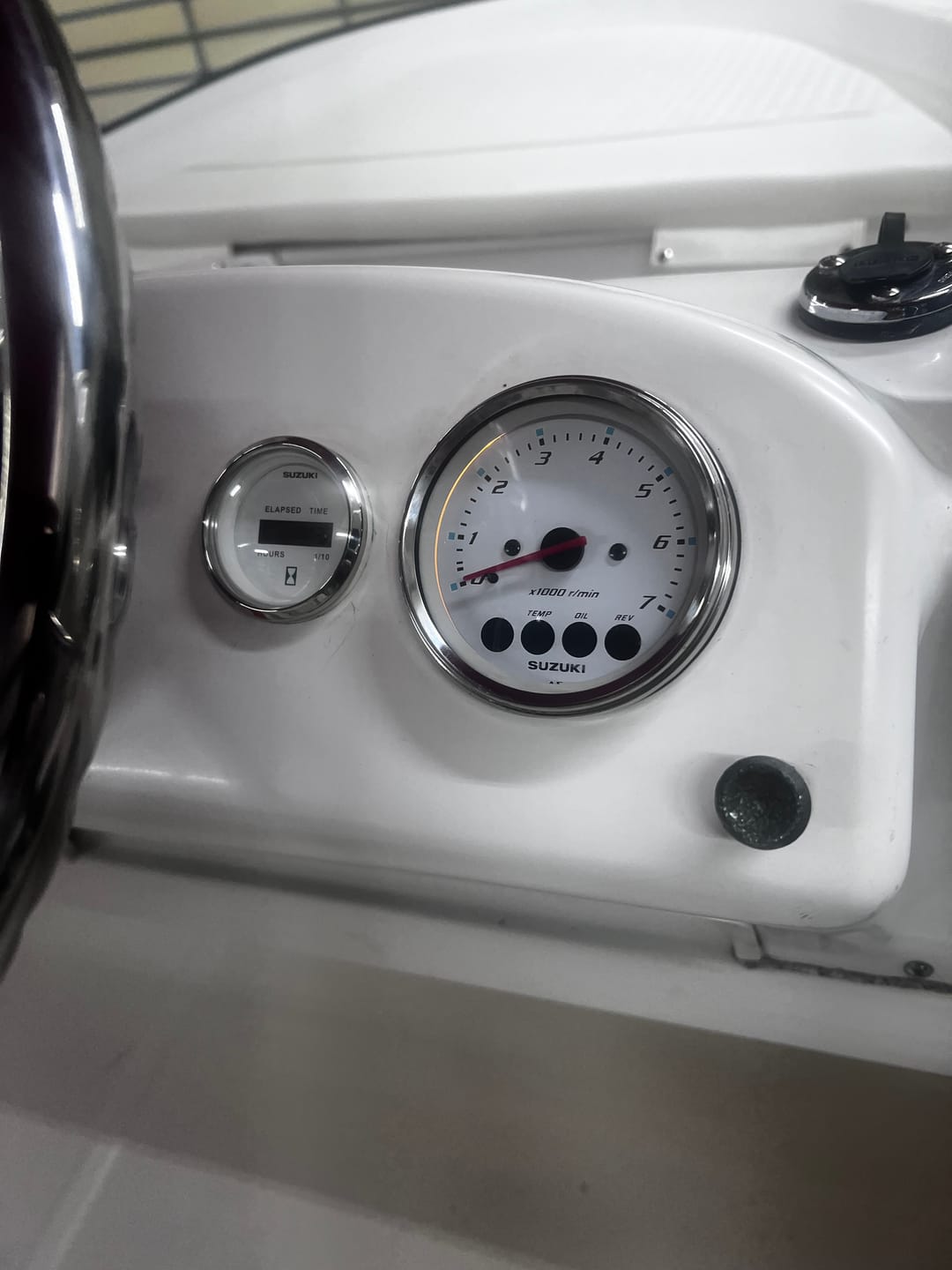 Customer photo review of 4" Tachometer