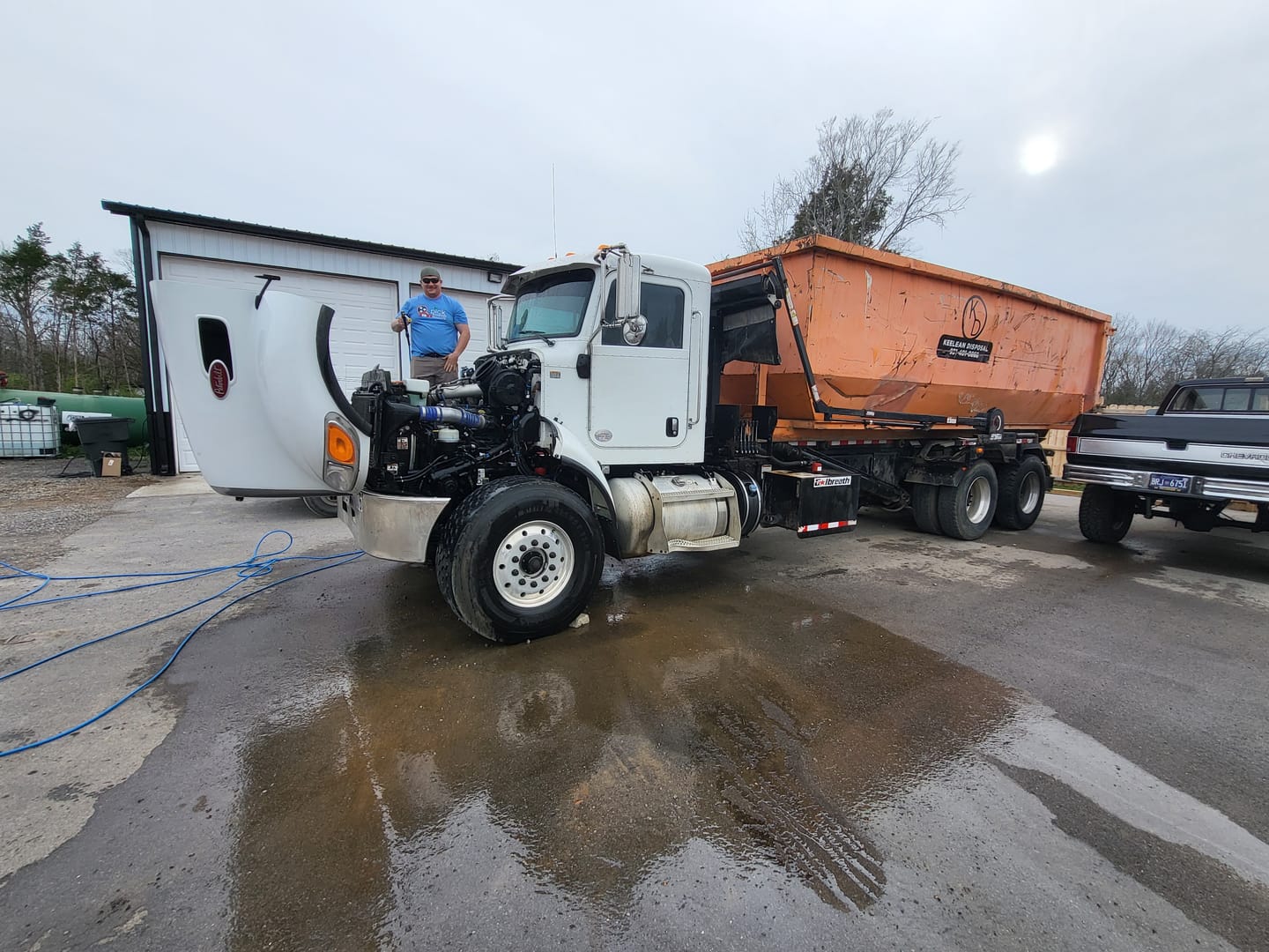 Customer photo review of Trucker's Choice 4 Gallon Kit