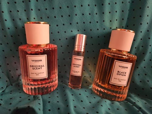 Customer photo review of Venom™ Pheromone Perfume Collection