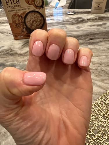 Customer photo review of Pretty in Pink | Four Color Dip Powder Starter Kit