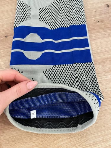 Customer photo review of תומך ברך עם טבעות סיליקון