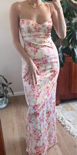 Customer photo review of Catherine Maxi Dress