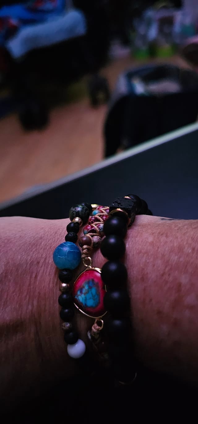 Customer photo review of Passionate Heart Jasper Bracelet