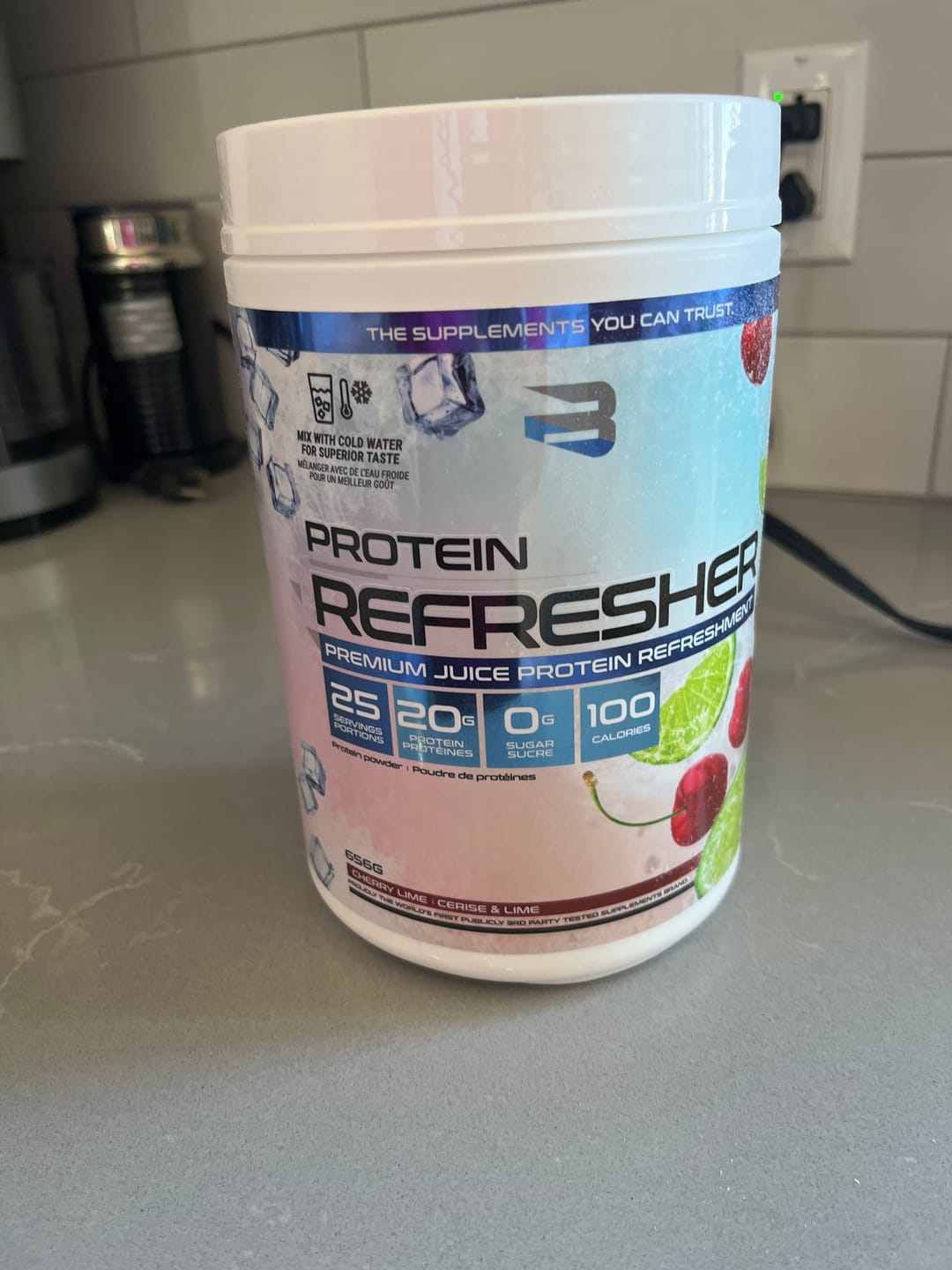 Customer photo review of Believe - Protein Refresher 656g-681g