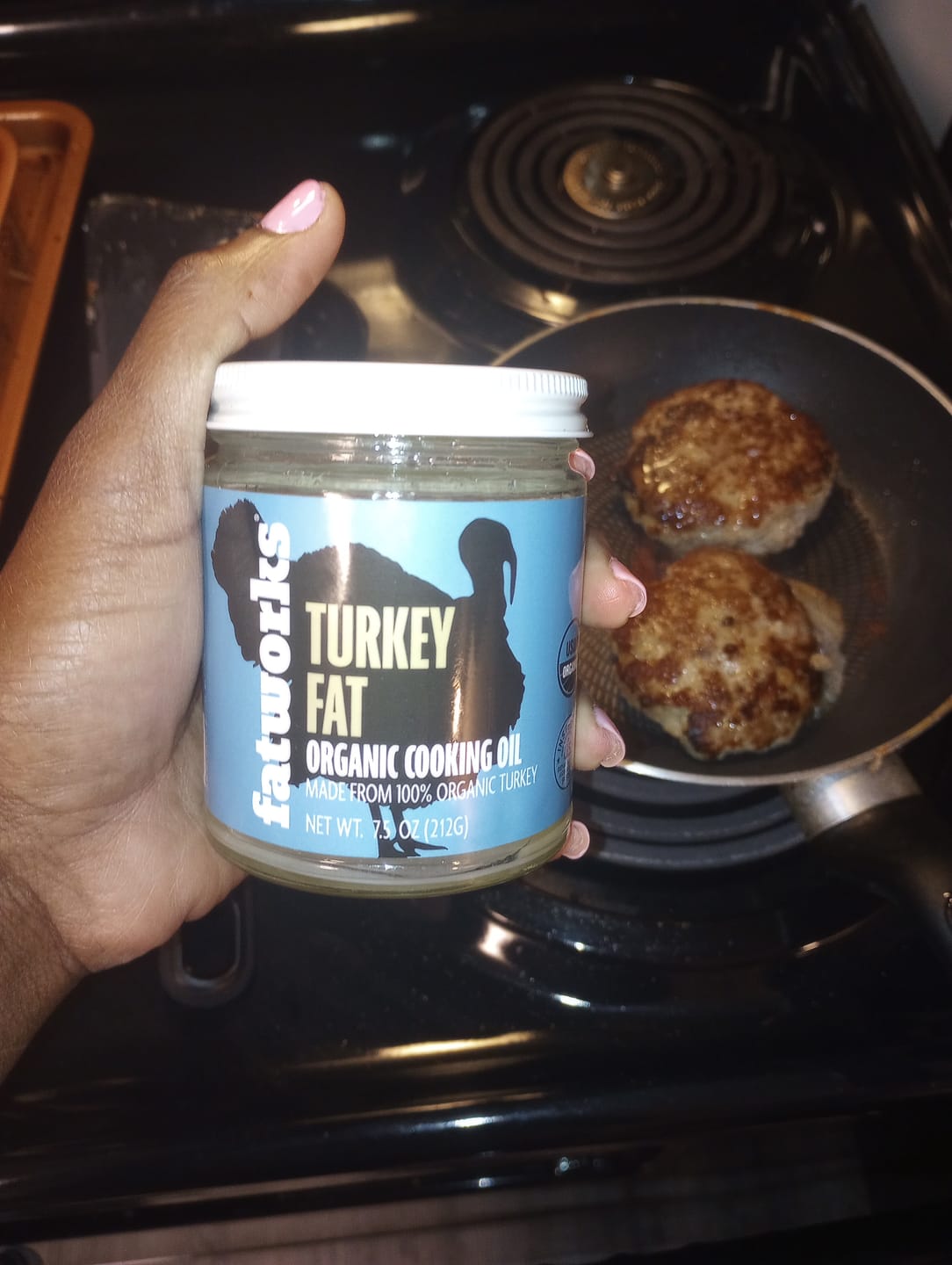 Customer photo review of Organic Turkey Fat (7.5 oz)
