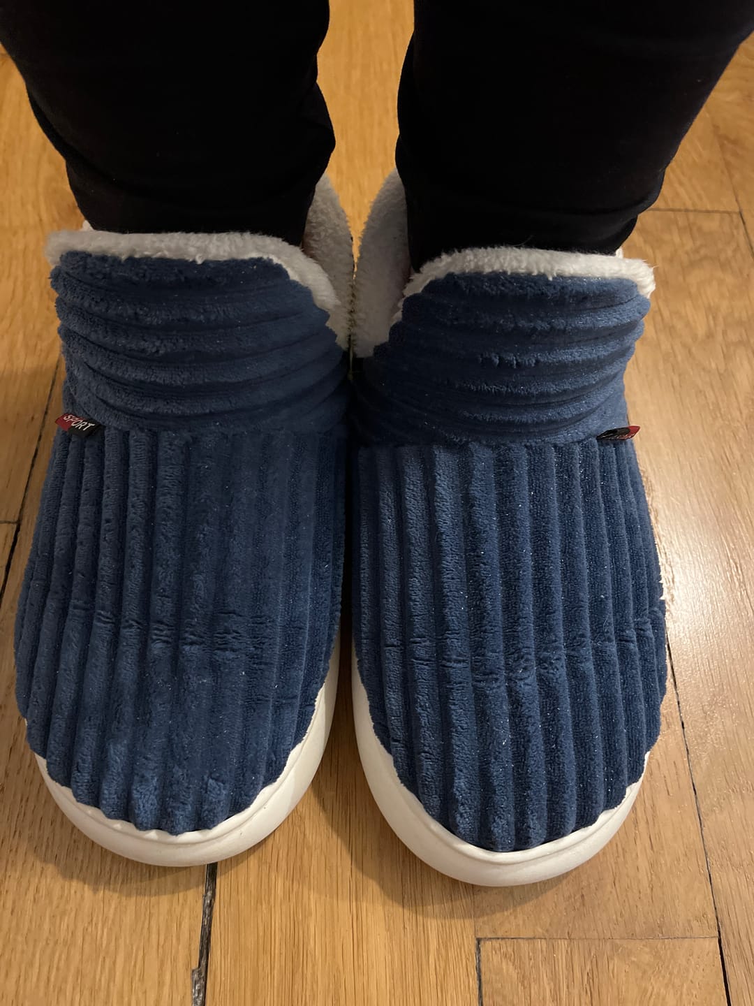 Customer photo review of Pantoufles Hivernales Ultra-douces
