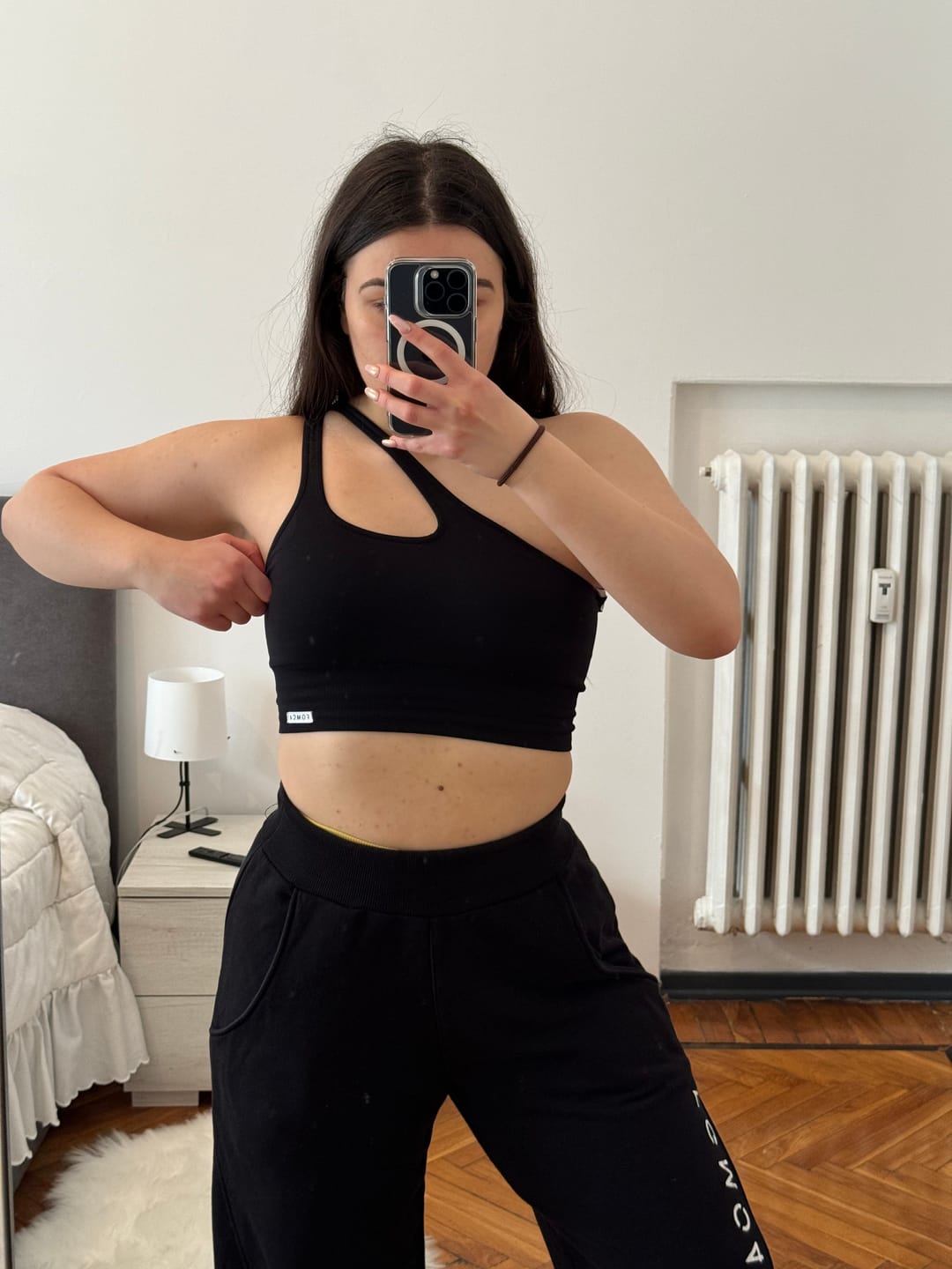 Customer photo review of Top Monospalla Nero