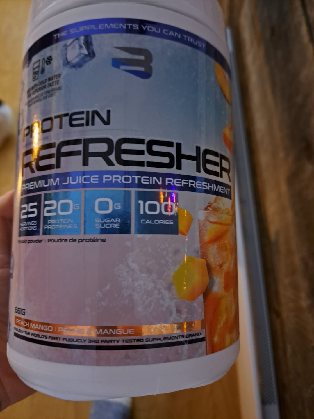 Customer photo review of Believe - Protein Refresher 656g-681g