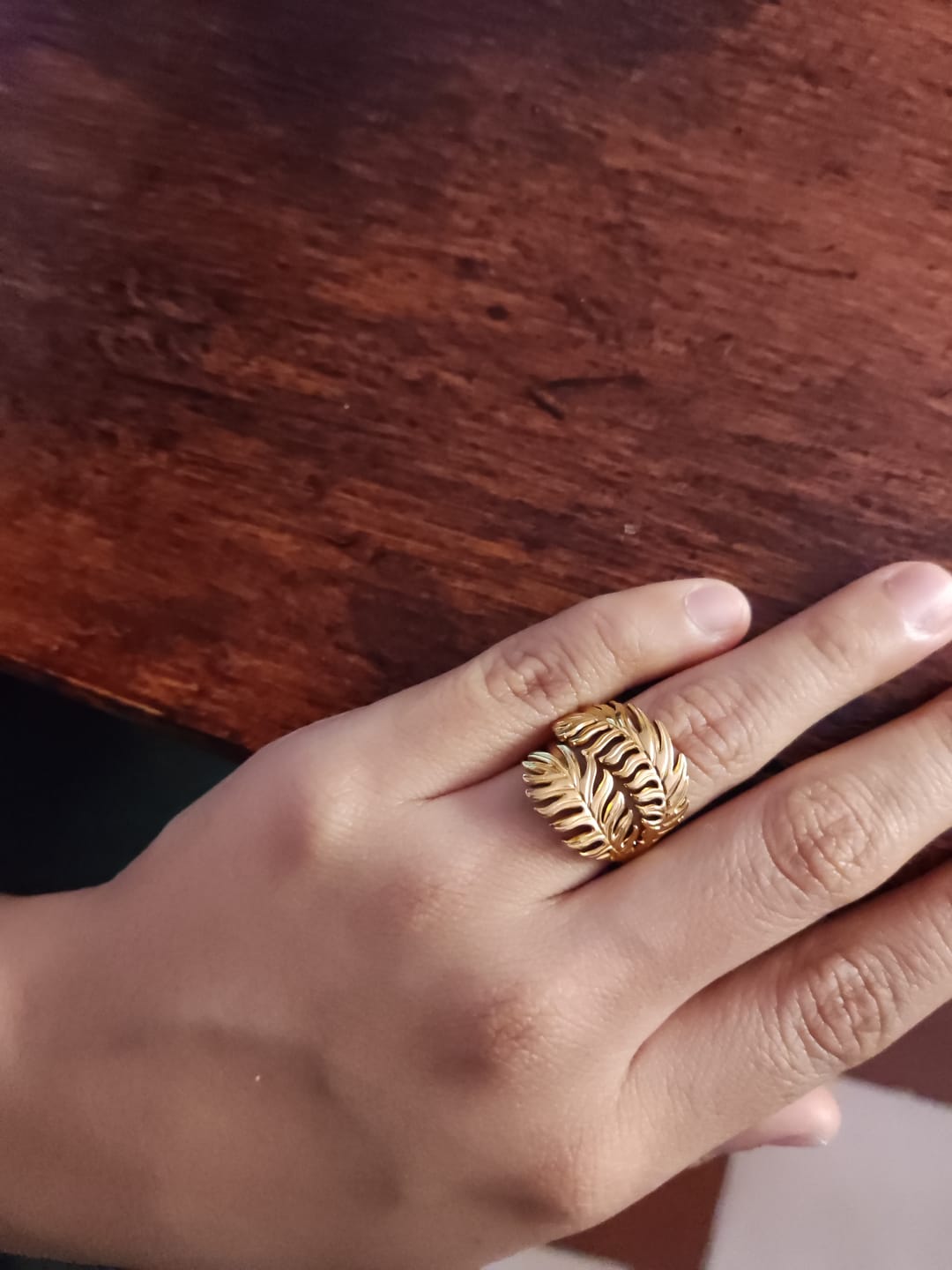 Customer photo review of Anillo Ajustable Natura