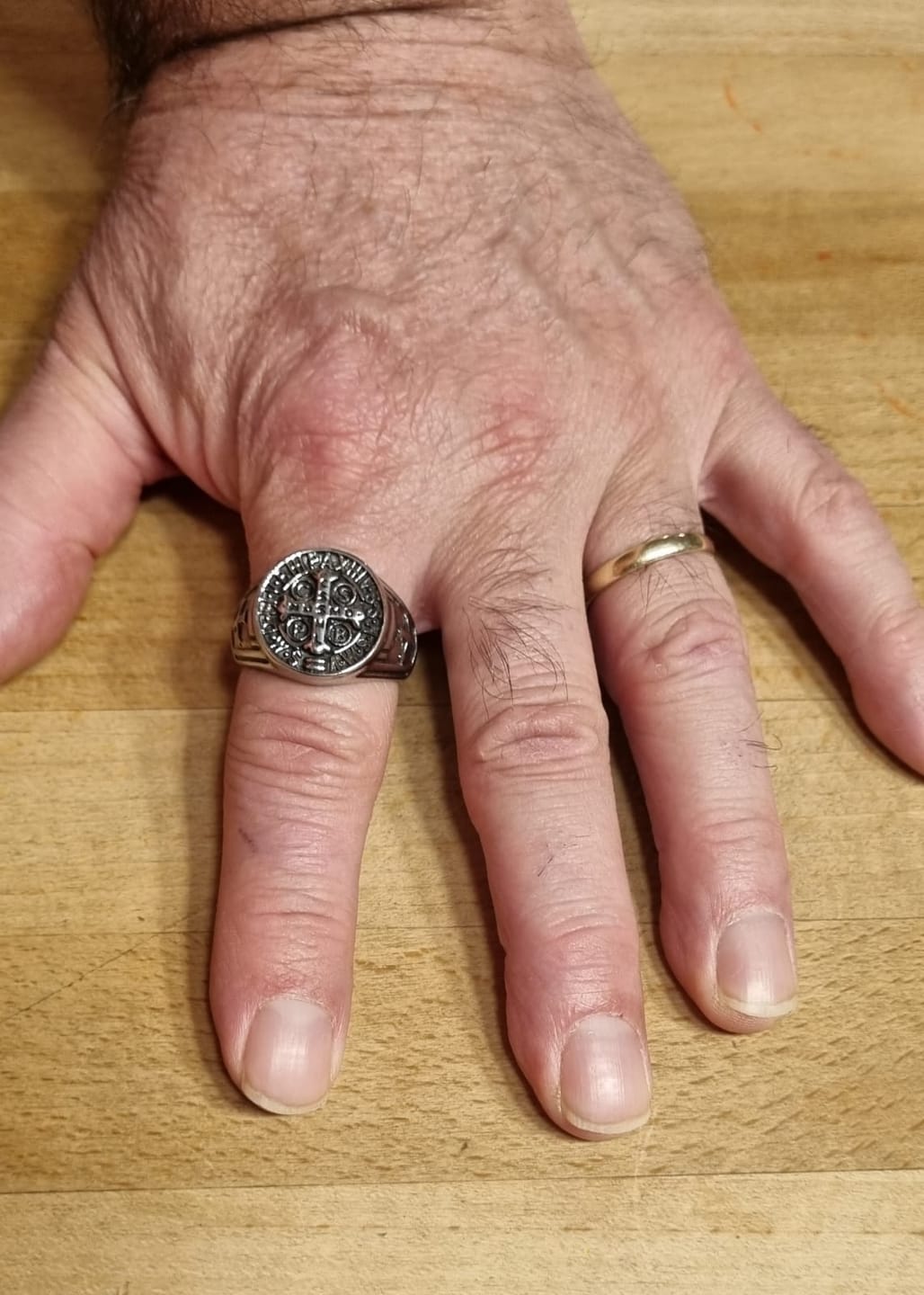 Customer photo review of ST. BENEDICT.