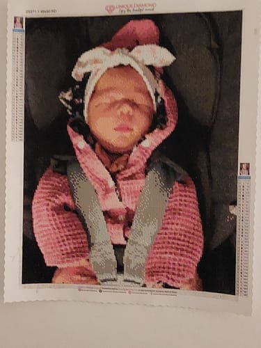 Customer photo review of Diamond Painting Eigenes Foto